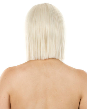 Fashion Deluxe Platinum Blonde Bob Wig