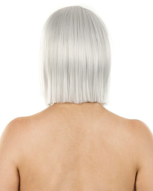Fashion Deluxe Silver Bob Wig