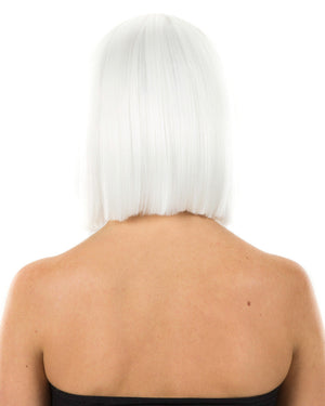 Fashion Deluxe White Bob Wig