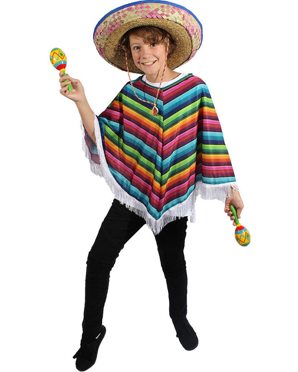 Fiesta Fun Kids Poncho