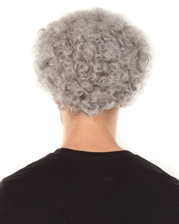 Funky Grey Curly Wig