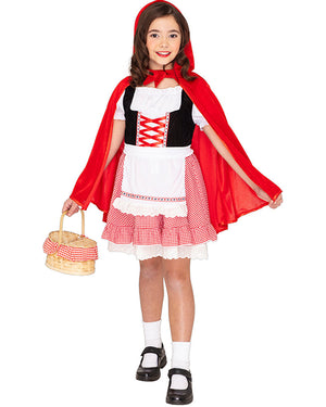 Storybook Red Riding Hood Girls Costume