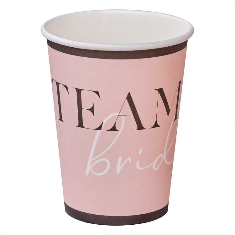 Future Mrs Team Bride Hen Party Paper Cups