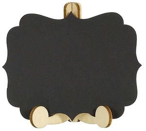 Chalkboard Mini Wooden Easels Pack of 6