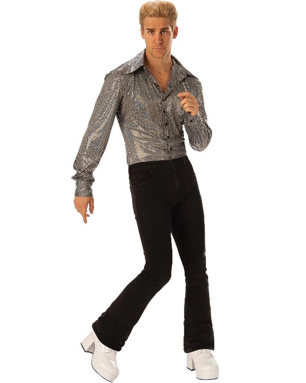 70s Disco Boogie Dude Mens Shirt