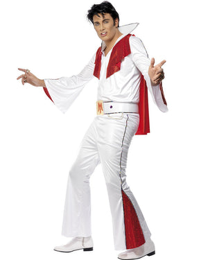 Red Elvis Flare Mens Costume