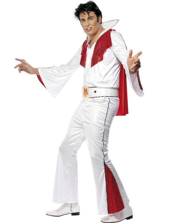 Red Elvis Flare Mens Costume