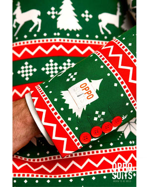 Opposuit Festive Green Premium Mens Suit