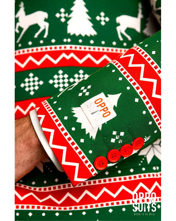 Opposuit Festive Green Premium Mens Suit