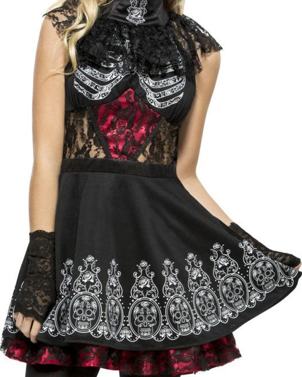 Fever Day of the Dead Womens Costume