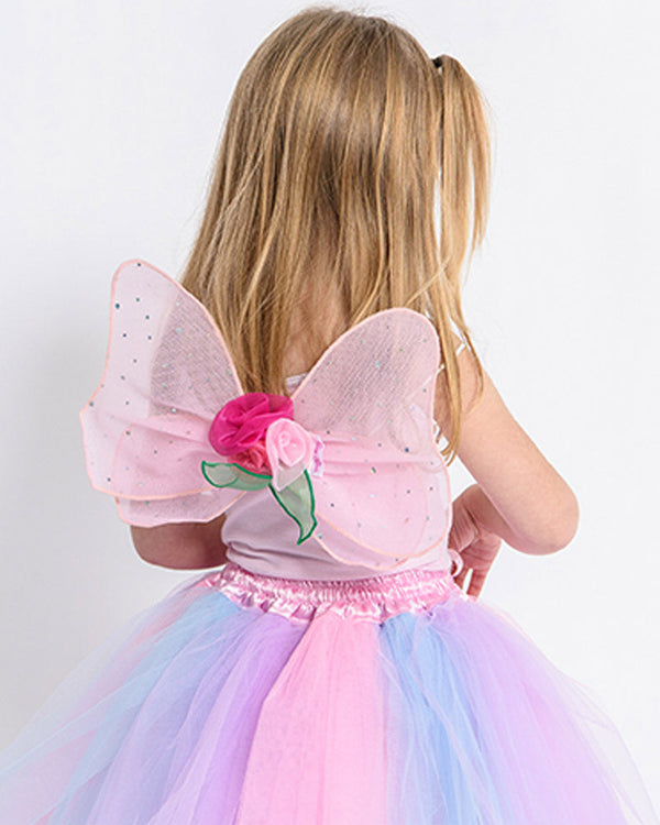 Flower Fairy Light Pink Wings