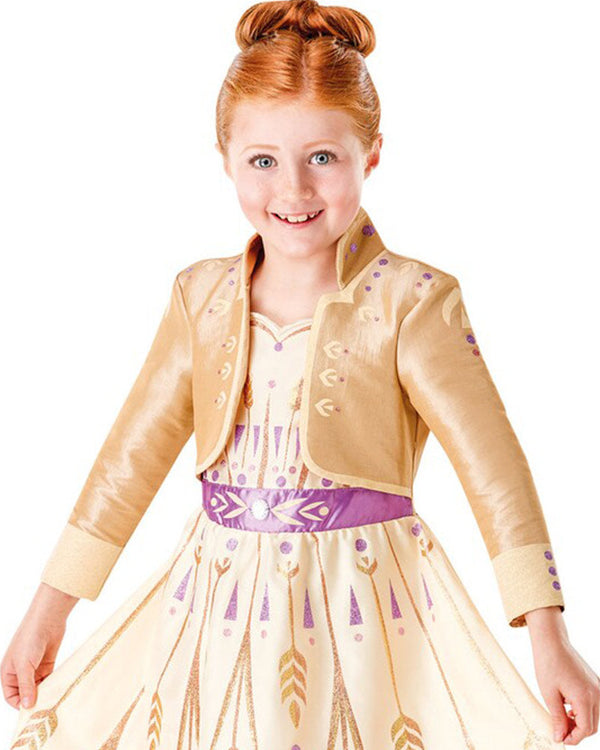 Disney Frozen 2 Anna Prologue Girls Costume