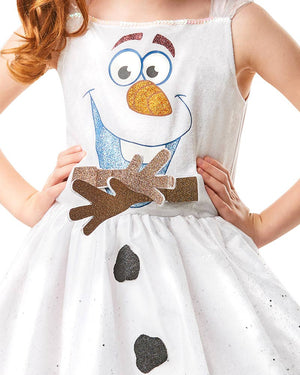 Disney Frozen 2 Olaf Tutu Dress Girls Costume