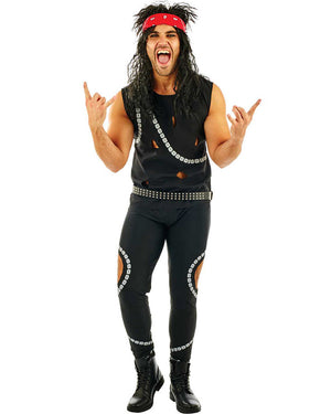 80s Glam Rocker Mens Costume