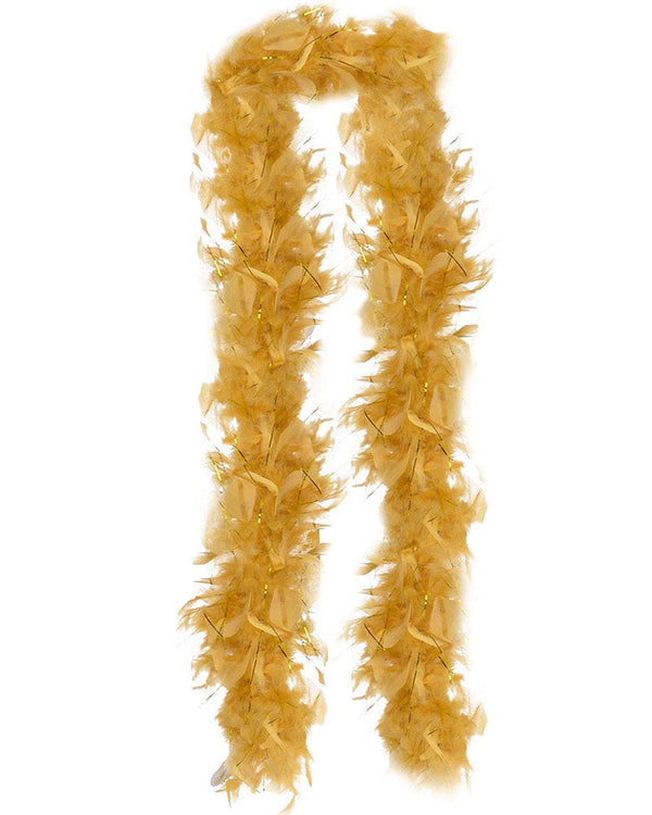Gold Feather Boa