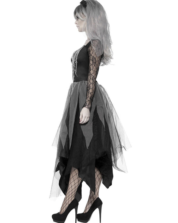 Graveyard Bride Womens Costume
