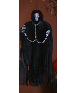 Hanging Light Up Reaper Prop 91cm