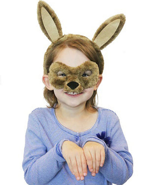 Kangaroo Headband and Mask Set