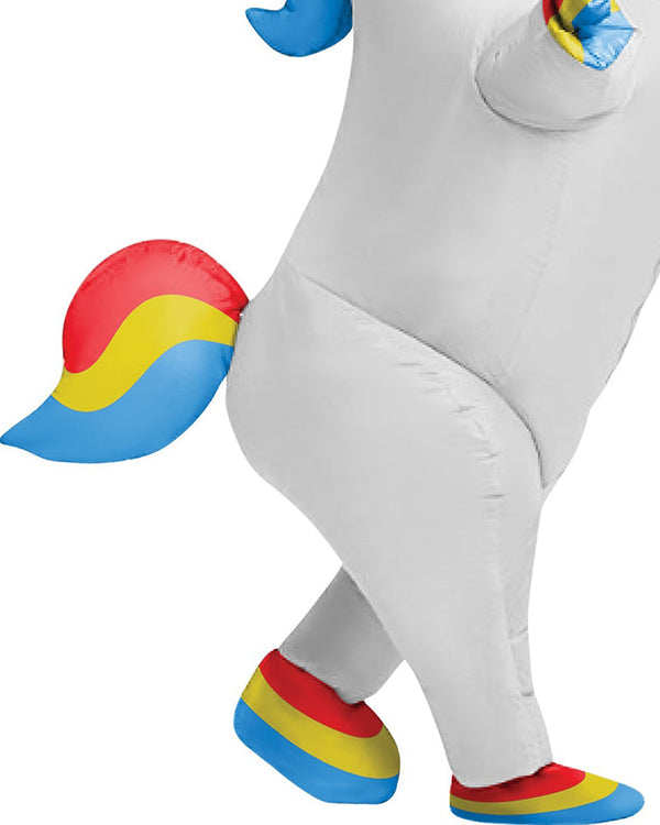 Inflatable Prancing Unicorn Kids Costume