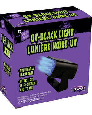 Intense Flashing Black Light