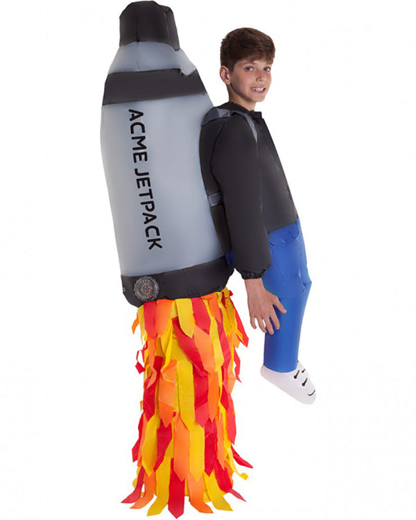Jet Pack Inflatable Pick Me Up Kids Costume