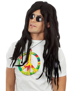 Long Black Dreadlocks Wig