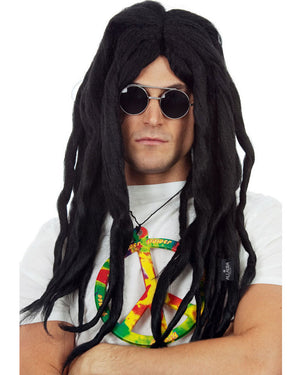 Long Black Dreadlocks Wig