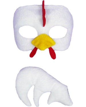 Chicken Deluxe Mask and Tail Set