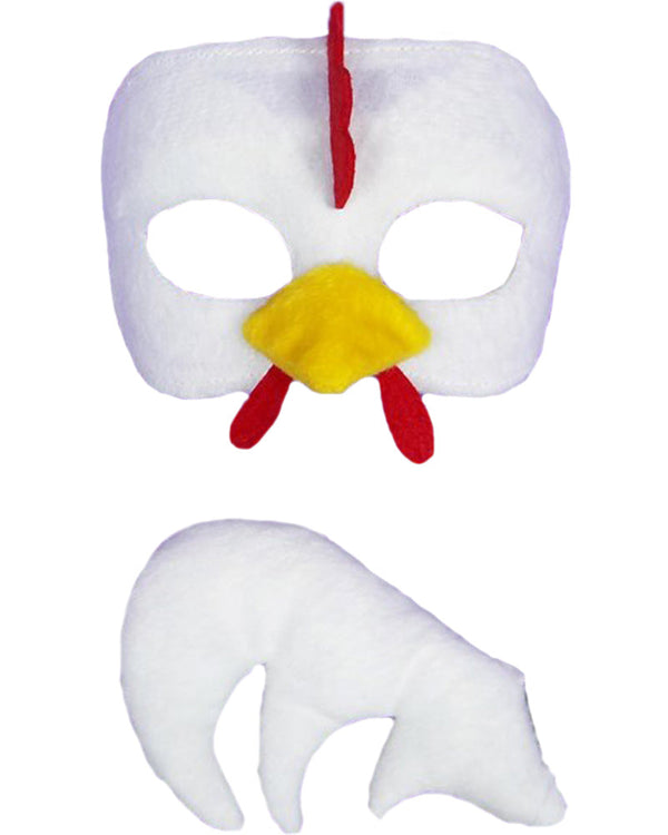 Chicken Deluxe Mask and Tail Set
