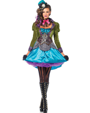 Mad Hatter Deluxe Womens Costume