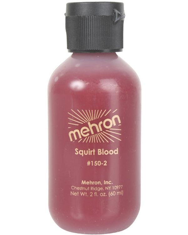 Mehron Bright Red Arterial Squirt Blood 60ml