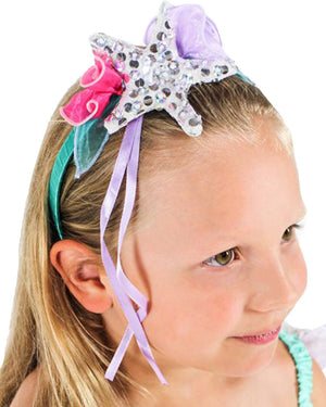 Mermaid Headband and Wand Accessory Set