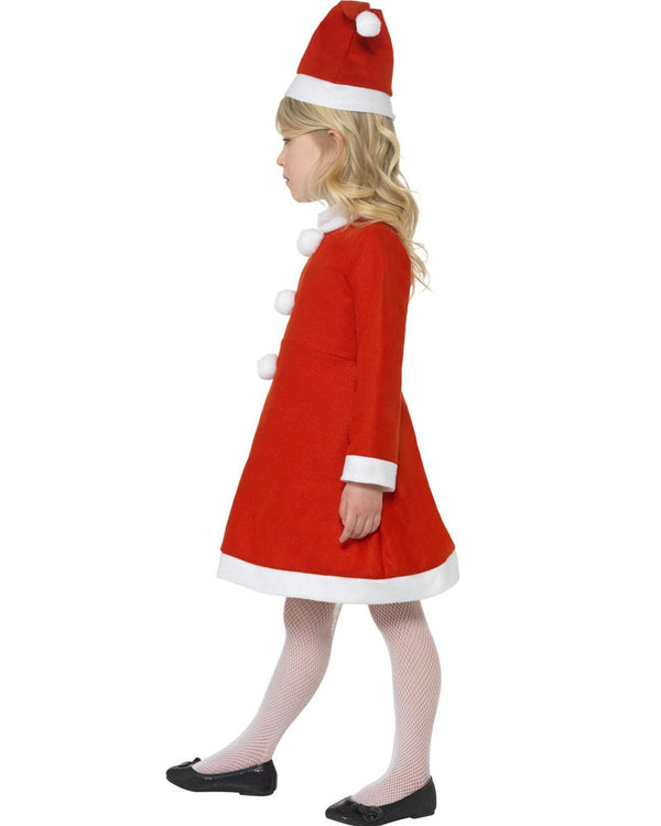 Miss Santa Value Girls Christmas Costume