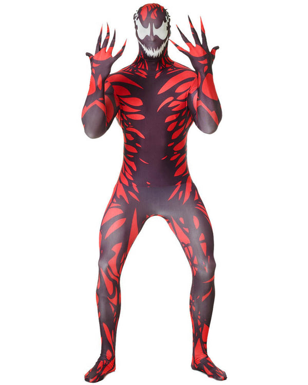 Marvel Carnage Morphsuit Mens Costume