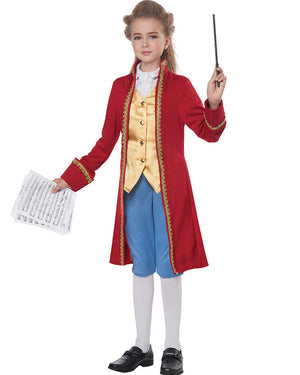 Mozart Classical Composer Kids Costume