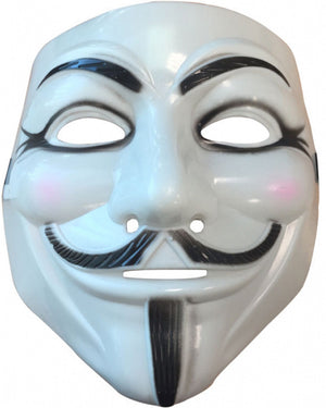 Plastic Anonymous Mask