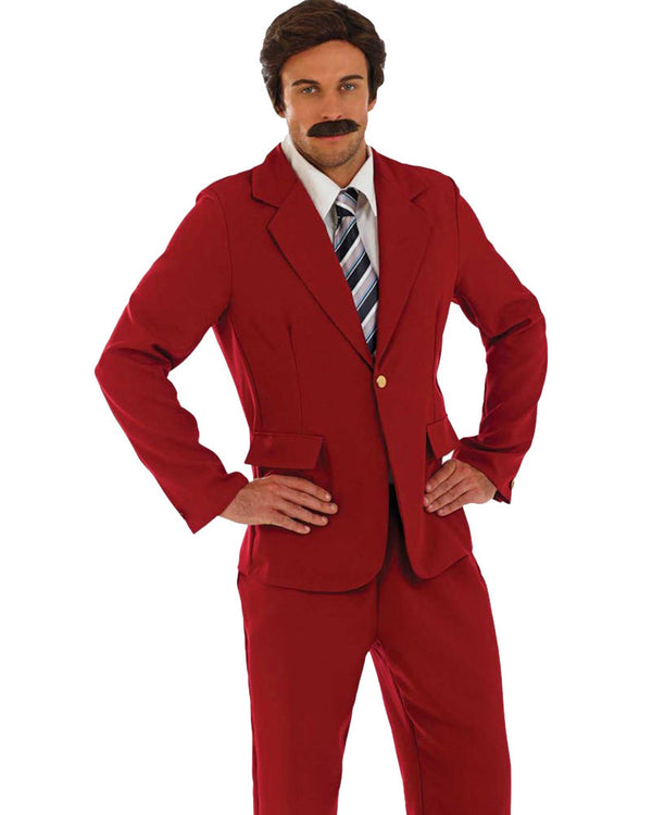 News Anchor Mens Costume