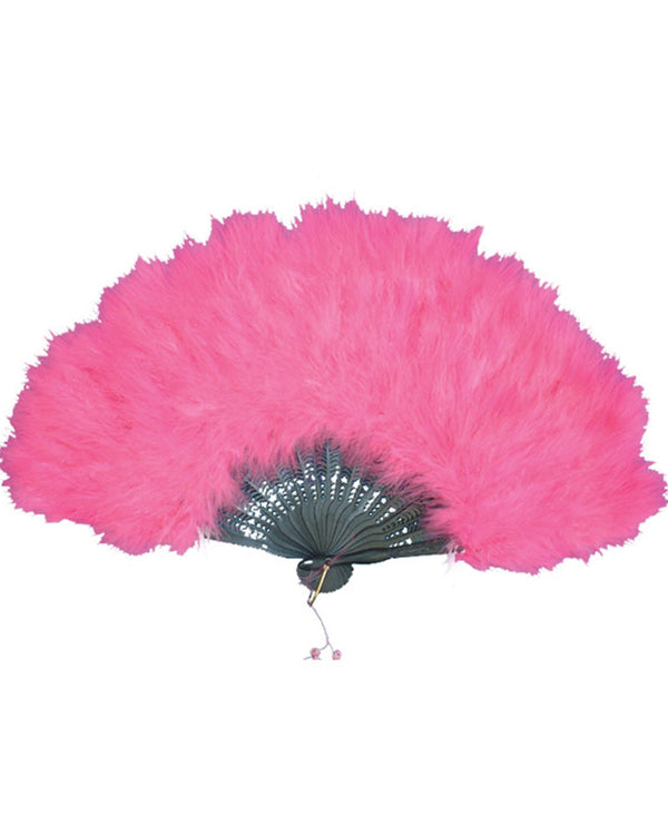 Pink Feather Fan