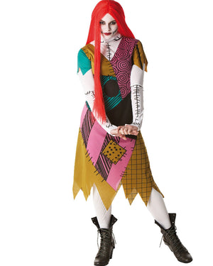 Disney Nightmare Before Christmas Sally Womens Costume
