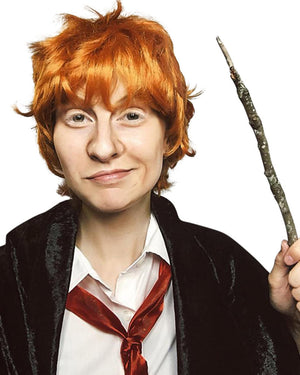 Orange Ron Scruffy Wig