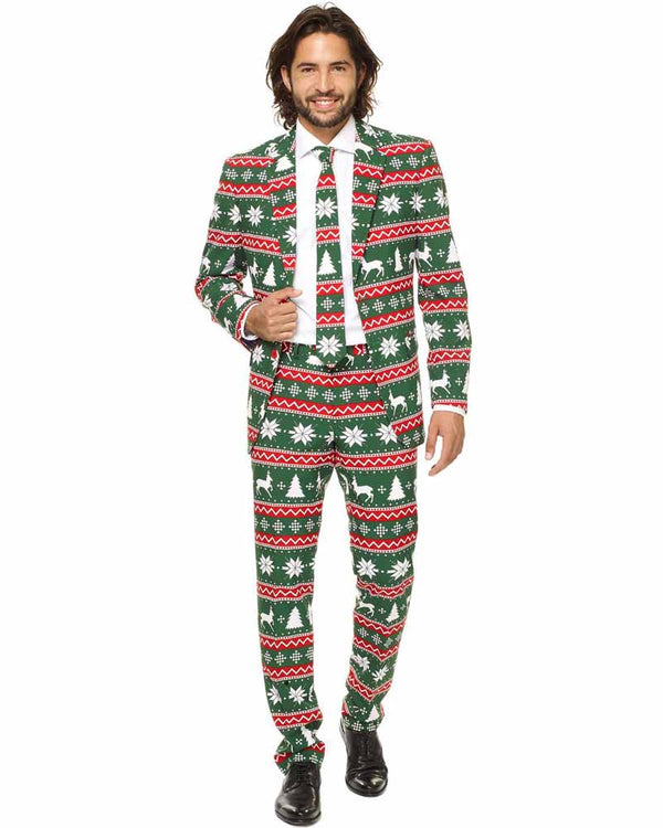 Opposuit Festive Green Premium Mens Suit