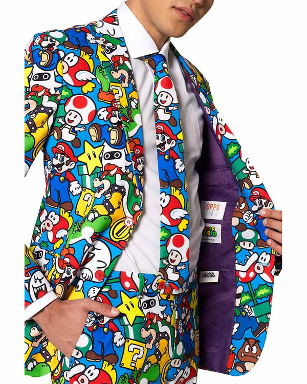 Opposuit Super Mario Premium Mens Suit