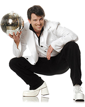 70s Pimp White Mens Shoes