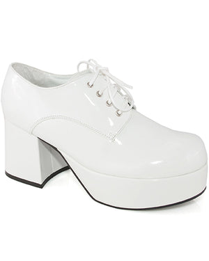 70s Pimp White Mens Shoes