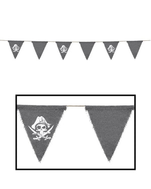 Pirate Fabric Pennant Banner