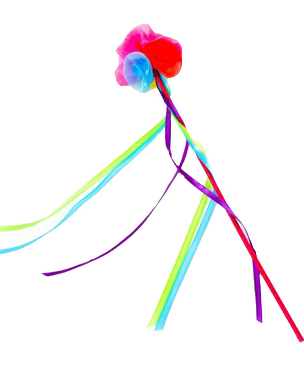 Rose Fairy Rainbow Wand