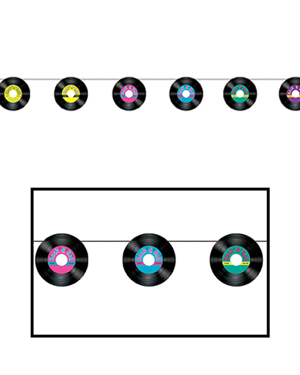 50s Records Banner 2.4m