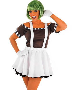 Sexy Chocolate Factory Worker Womens Costume