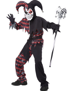 Sinister Jester Boys Costume