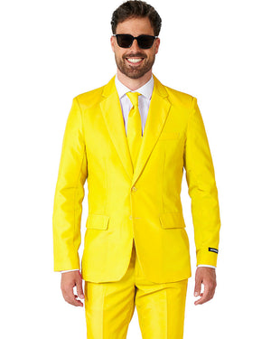 Solid Yellow Mens Suitmeister